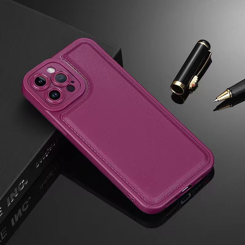 OPPO RENO 5 RENO 5F RENO 6 4G RENO 6 5G SOFTCASE LEATHER PRO KAMERA - BDC