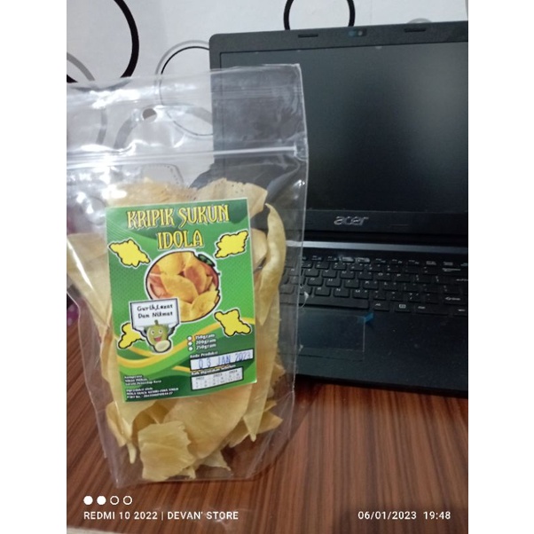 

⭐Devan⭐Snack Kripik sukun Tipis, Empuk,Renyah, dan Gurih