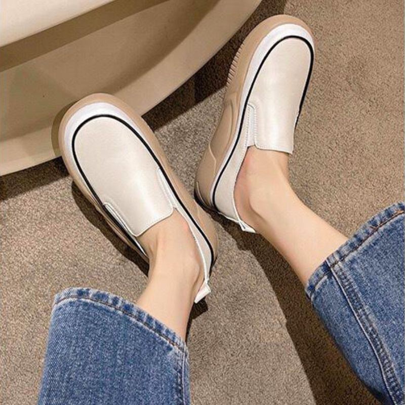 DDS3014 Sepatu Wanita Fashion Import Sepatu Wedges SSI Slip On Ready Jakarta Bisa COD (With Box)