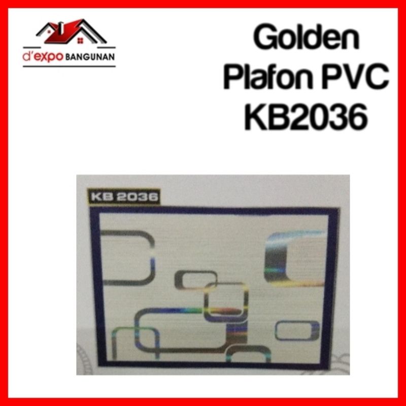 Plafon PVC Aneka Motif Merk Golden