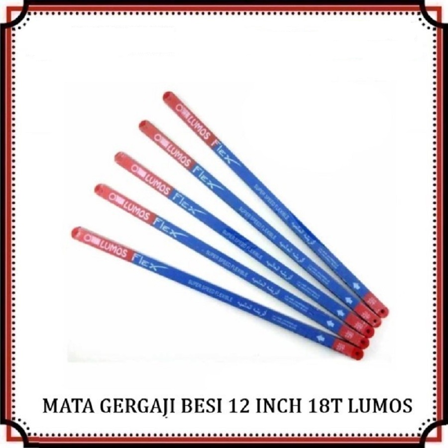 Mata Gergaji Lumos Flex 18T Mata Potong Besi Flexible 12 inch 30 cm