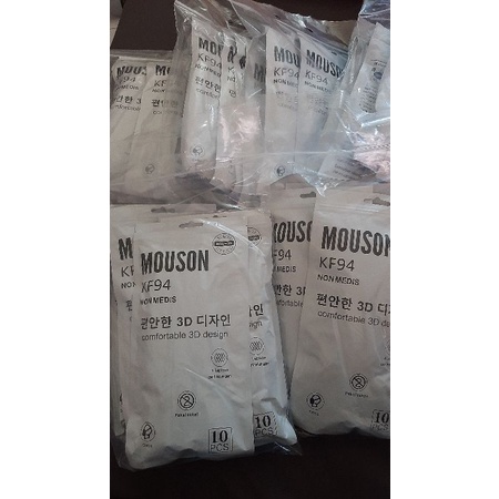 ORIGINAL MASKER MOUSON KF94 3D DESIGN