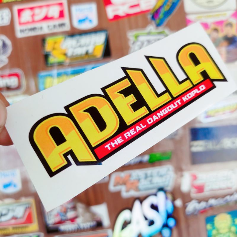 stiker adella