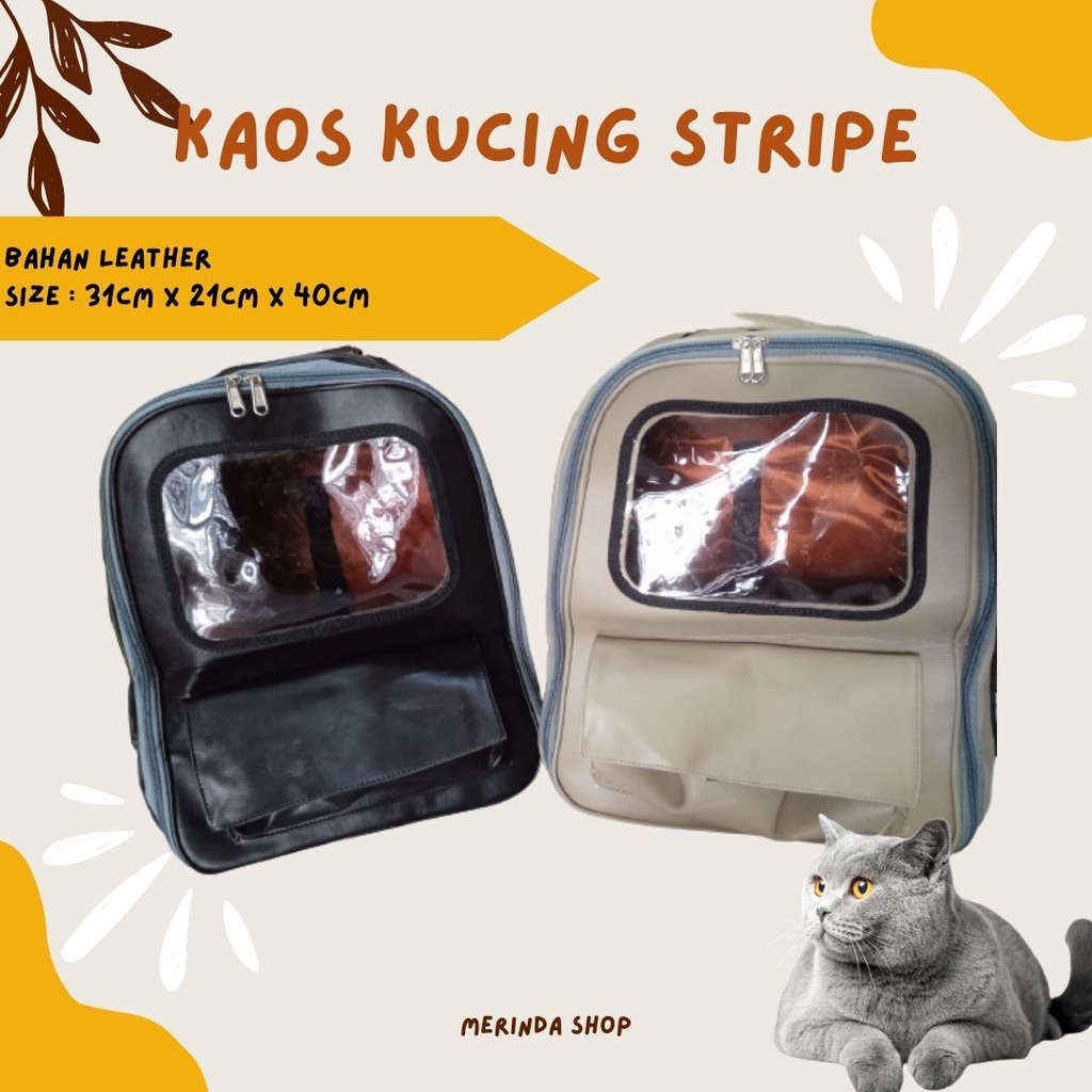 Travelling Pet Bag / Tas Kucing Ransel Saku