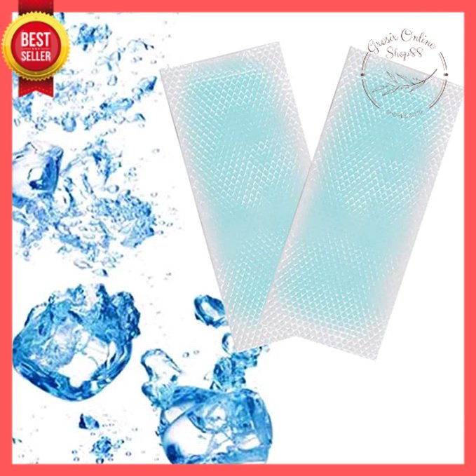 GOS -A409- Gel Kompres Demam - Cooling Patch Gel - Plester Kompres Demam Bayi Anak Dewasa