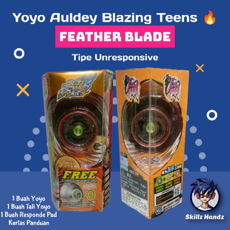 Yoyo Original Auldey Blazing Teens Feather Blade