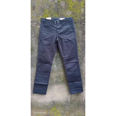 Celana Chino Wrangler Wrancher Slim Black Original