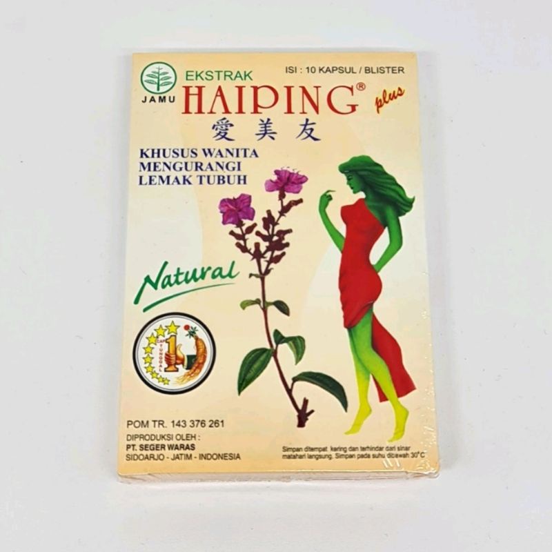 

JAMU KAPSUL HAIPING (isi 10 kapsul)