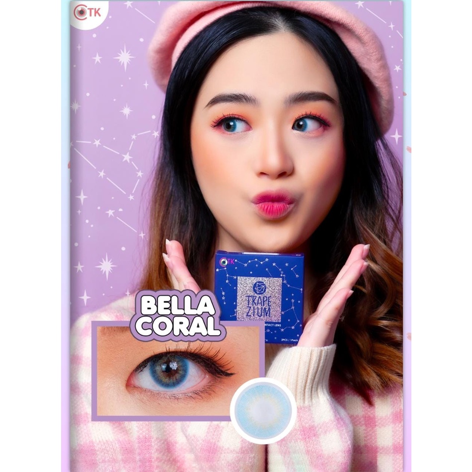 SOFTLENS TRAPEZIUM BELLA CORAL(NORMAL)