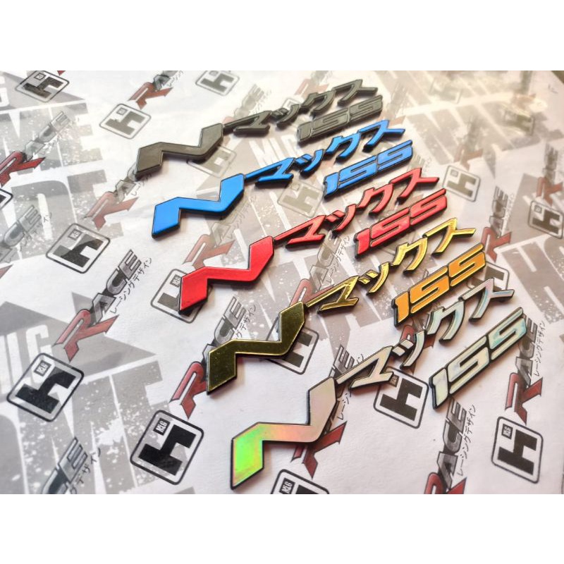 Emblem Logo Aluminium Nmax/ Nmax Japan & Nmax Thailand