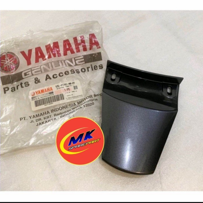 COVER TAIL SAMBUNGAN BODY BELAKANG MIO SMILE, SPORTY ABU ORIGINAL