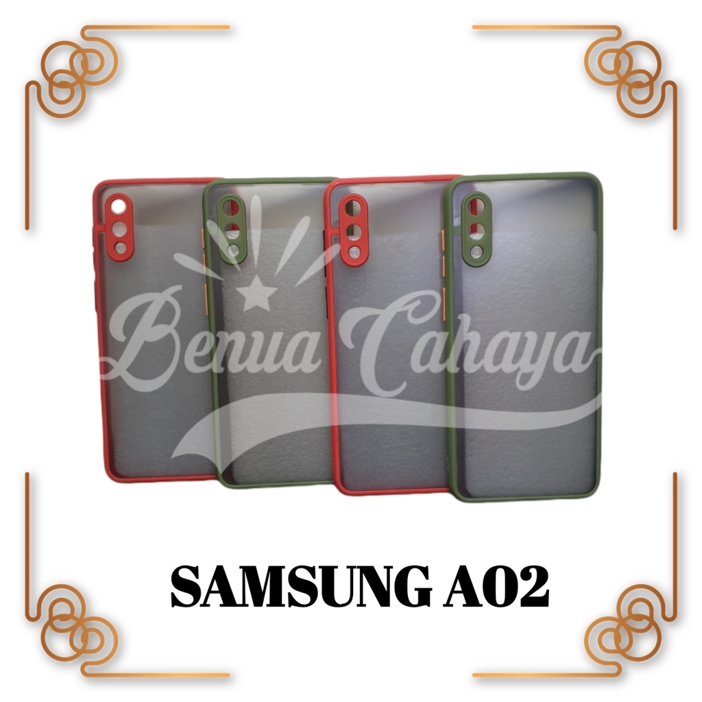 CASE SAMSUNG A02 CASE DOVE CASE MATTE FULL COLOUR-SAMSUNG A02