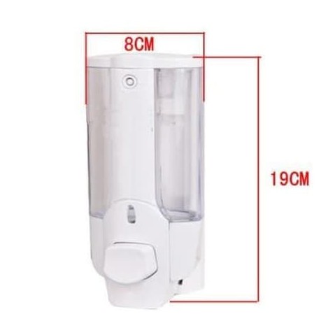 (SerbaSerbi)Tempat Sabun Cair 1 Tabung Dengan Key Lock /Dispenser Sabun Cair  Kuat Dan Awet 350ml Termurah