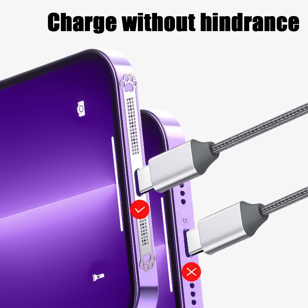 [Harga Grosir]Stiker Filter Debu Speaker Ponsel Desain Cakar Kucing Bahan Logam Untuk IPhine12 / 13 / 14 Series