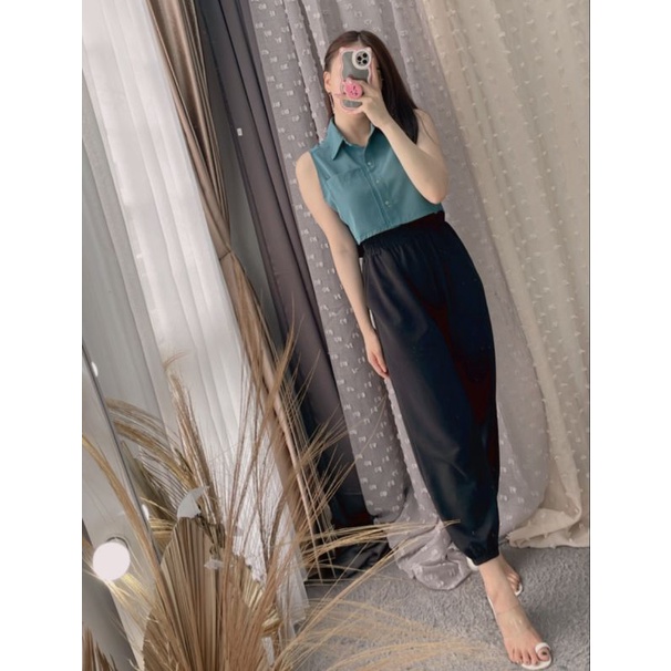 Nuna Top BKK || Crop Top Polos || Vaeesan