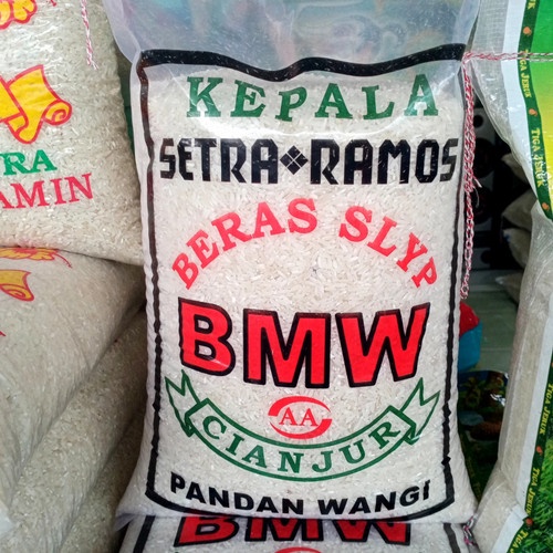 BERAS PANDAN WANGI MEREK BMW (KHUSUS SAMEDAY DAN INSTAN)