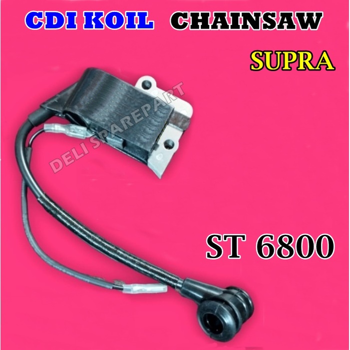 SPR 6800 Cdi Coil koil mesin chain saw senso sinso supra st 6800