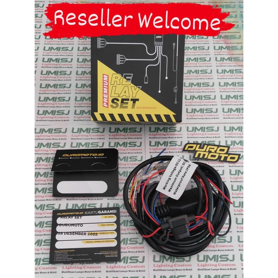 Jual Kabel Relay Set Duromoto Shopee Indonesia