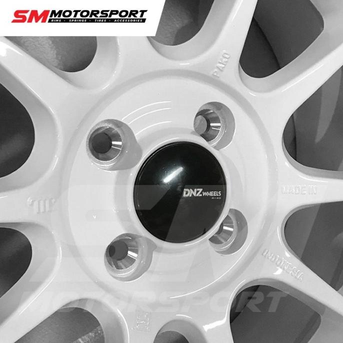 Velg Mobil DNZ Garasi Drift NMAA R16 16 Inch Rose White Putih