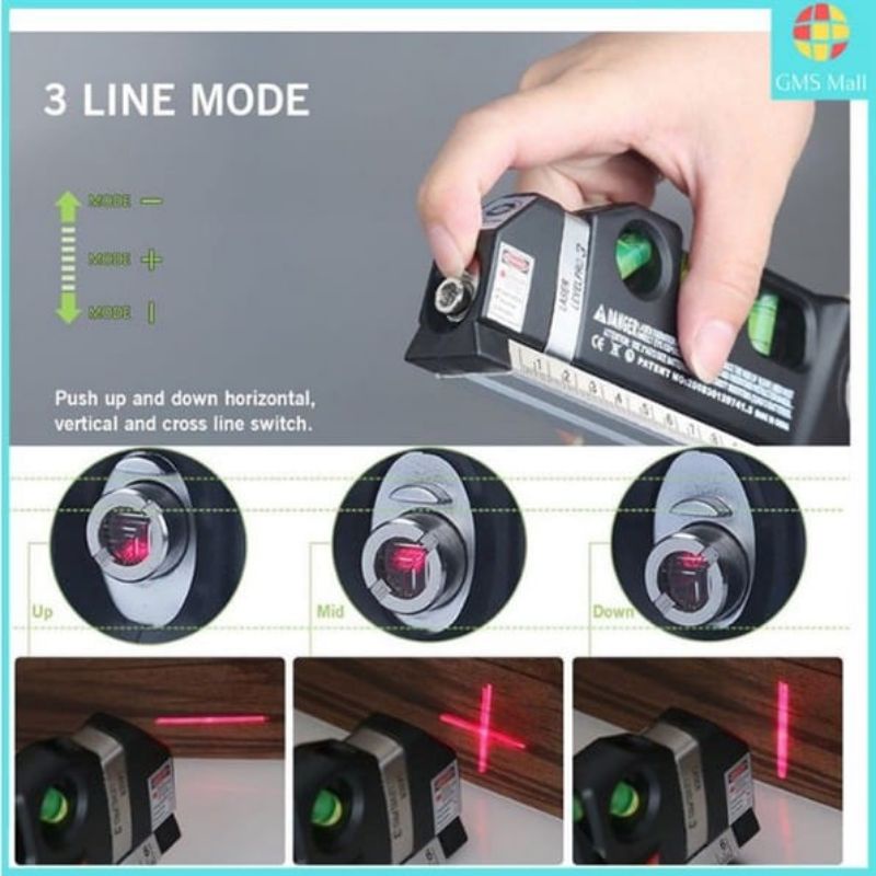 

level pro3 penggaris laser
