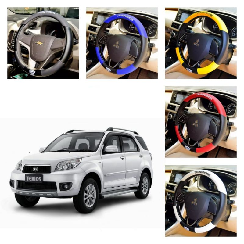 sarung setir cover stir steer mobil universal transformer mobil Terios lama baru