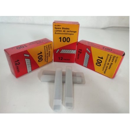 

ISI CUTTER KECIL / REFILL / GLORY SPARE BLADES 100