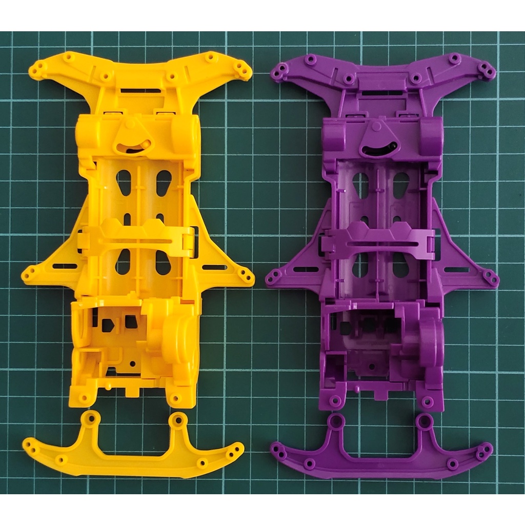 Tamiya Gear Box Chassis VS Original