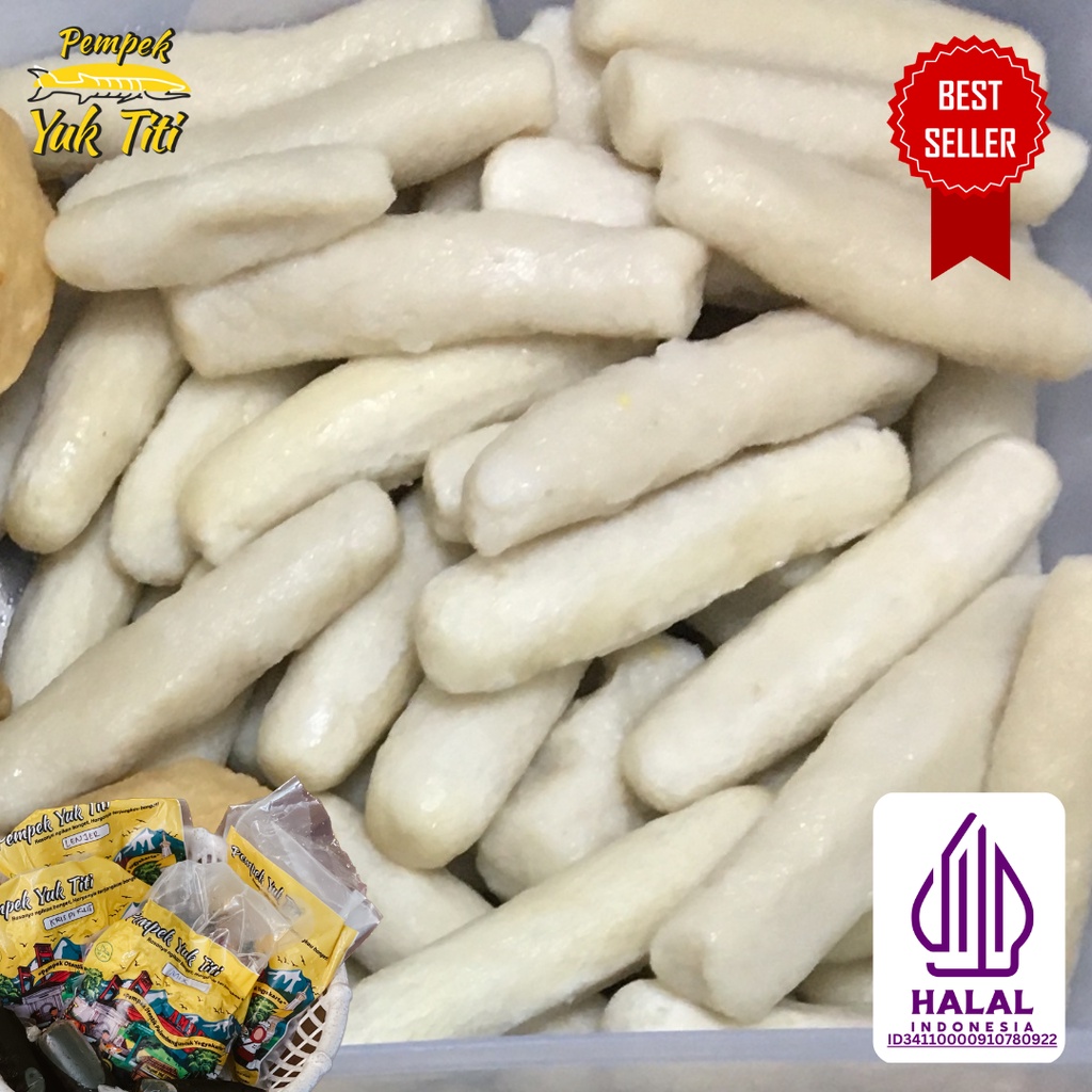 

Pempek Lenjer Frozen Isi 5 Pcs / Pempek Palembang / Pempek Yuk Titi