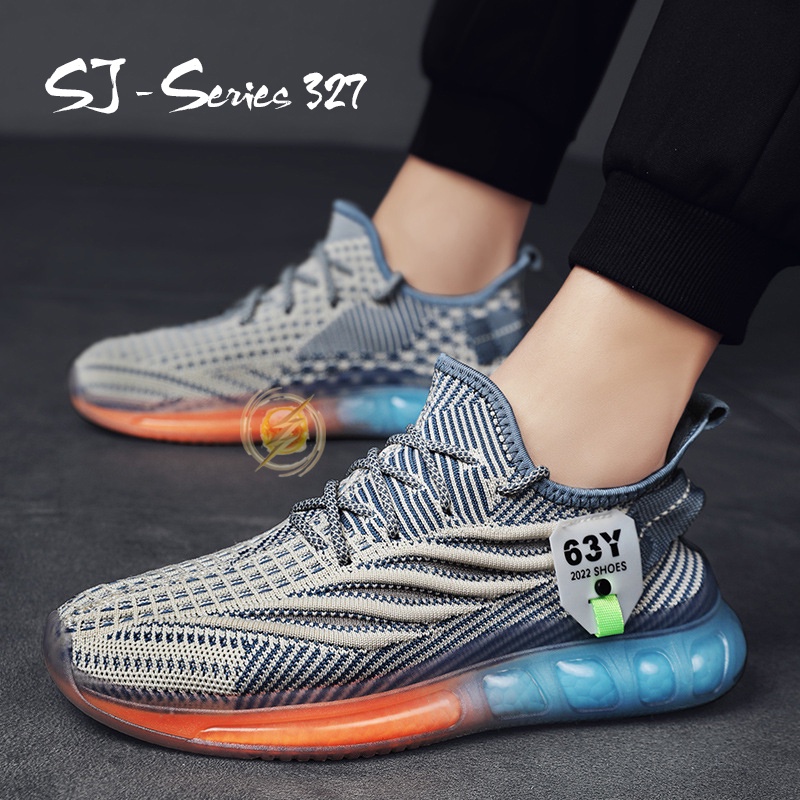 [OOS] Sepatu Sneakers Pria Model Cakep Buat Running atau Nongkrong Kualitas Import Premium -327