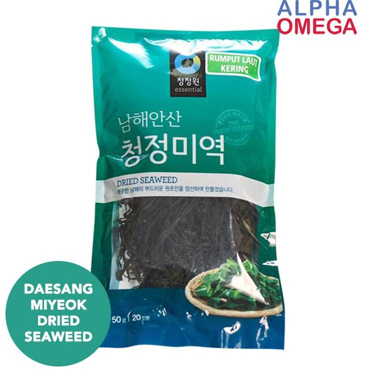 

Paling Popular ・ DAESANG MIYEOK - DRIED SEAWEED 50 GR RUMPUT LAUT KERING ✪