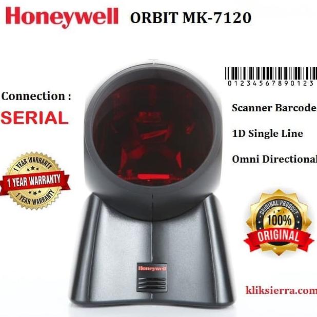 HONEYWELL ORBIT MK-7120 Scanner Barcode Omni MK7120 MS-7120 MS7120