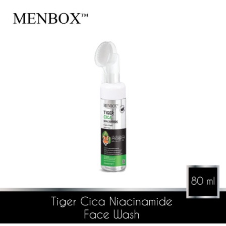 SABUN WAJAH PRIA MUKA BERMINYAK MENBOX FACE WASH 80ML ORIGINAL SABUN CUCI WAJAH TIGER CICA