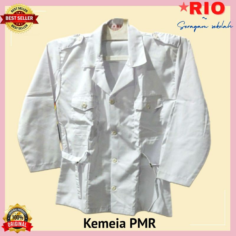 Baju PMR .palang merah remaja, putri lengan panjang