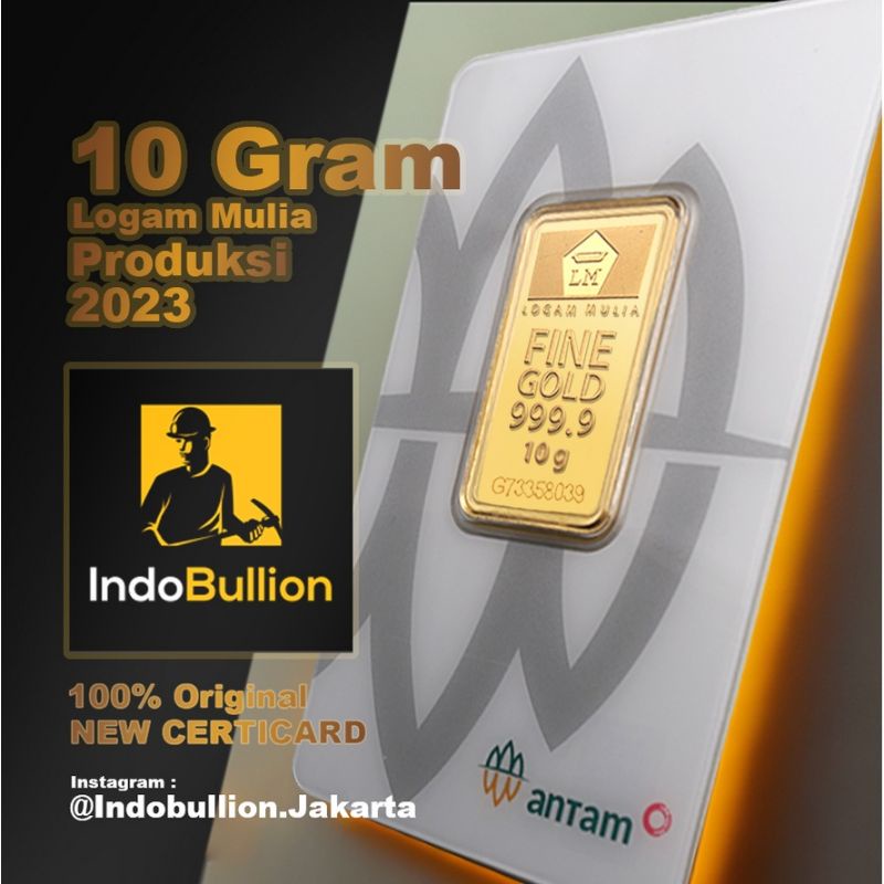 Logam mulia 10 Gram
