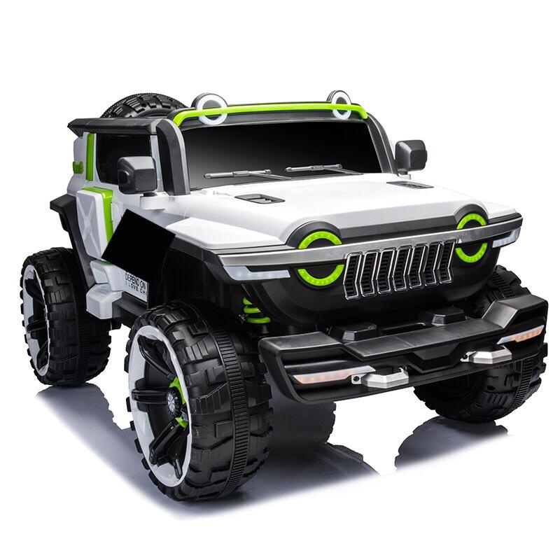 GOSEND Mobil Aki Anak Jeep BRONCO TANK 300 Besar 2 Anak