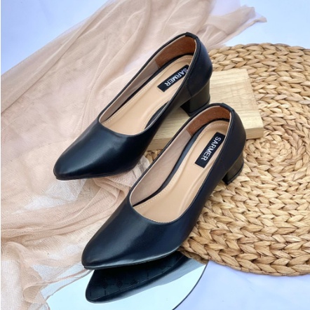 sepatu heels wanita import hels perempuan pesta korea trendy kekinian sendal cewek dewasa remaja ter