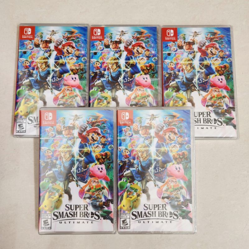 Super Smash Bros Ultimate SSBU Nintendo Switch Kaset