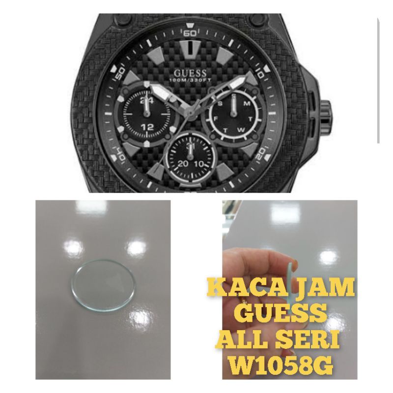Kaca jam tangan Guess All Seri W1058G