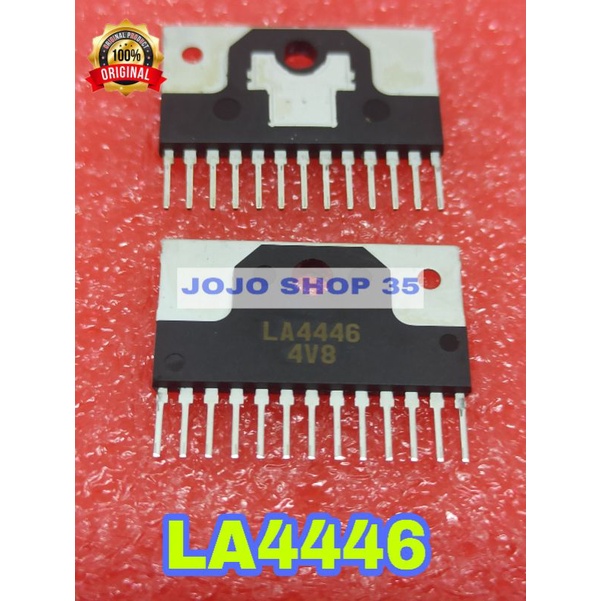 IC ORIGINAL 1PC LA4446 LA 4446 IC audio ASLI  la4446 La4446 La 4446