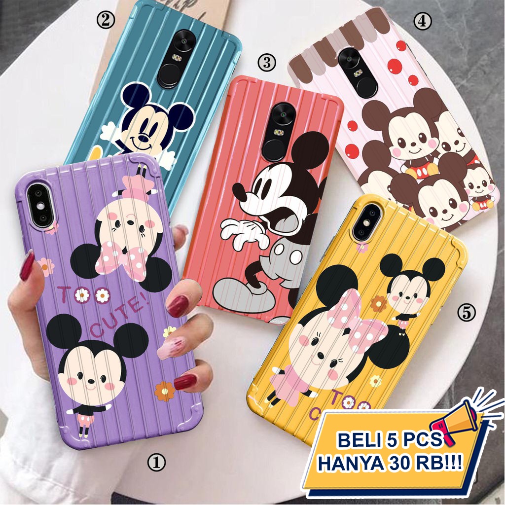 SOFTCASE KOPER TRUNK CASE MICKEY MOUSE SAMSUNG A10 SAMSUNG J2 PRIME SAMSUNG A01 SAMSUNG A31 SAMSUNG 
