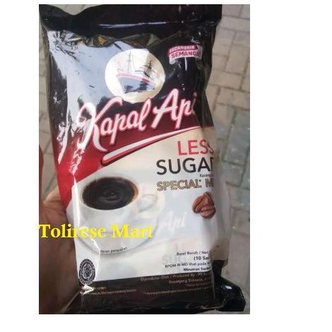 

Kopi Kapal Api Less Sugar Special Mix 10 Sachet