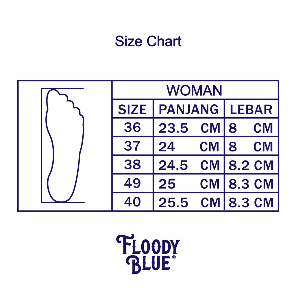 FLOODY BLUE | LENNY MAROON | WOMAN