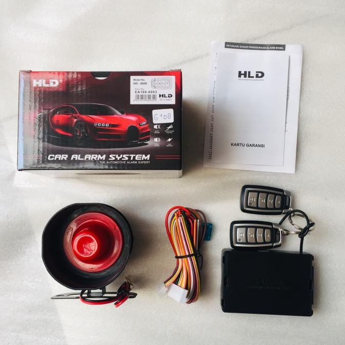 Car alarm system / alarm mobil merk HLD - hd 6003