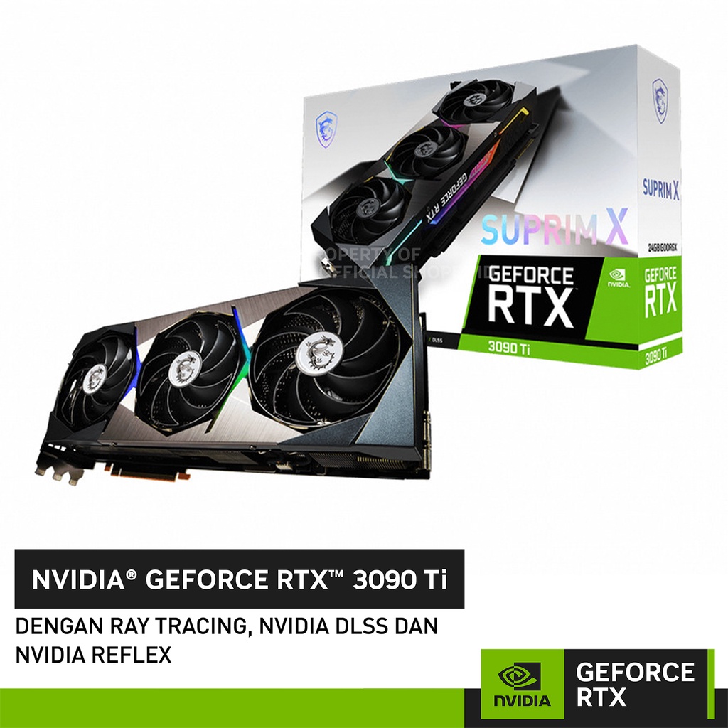 NVIDIA GeForce RTX 3090 Ti Kartu Grafis