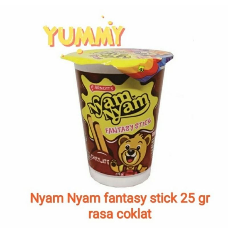

nyam nyam fantasy stick cup colek arnotts | per piece
