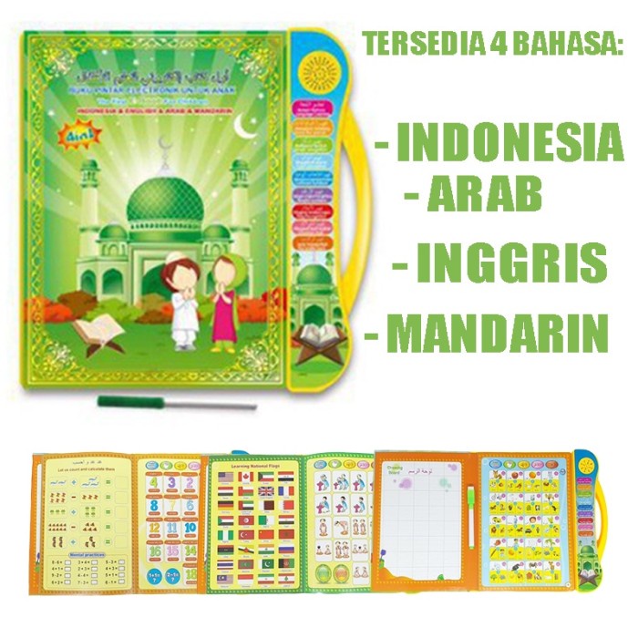 

LOVE - BUKU PINTAR ELEKTRONIK BUAT ANAK,ADA SUARA