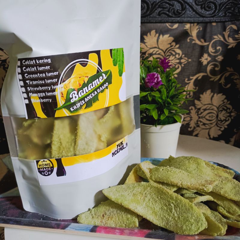 

keripik banamer greentea