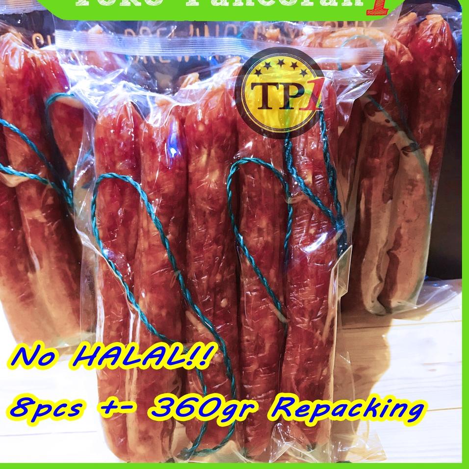 

9.9 BRANDS FESTIVAL Sosis Babi Lapchiong Lapciong Lap Chiong Lap Ciong 8pcs NON HALAL