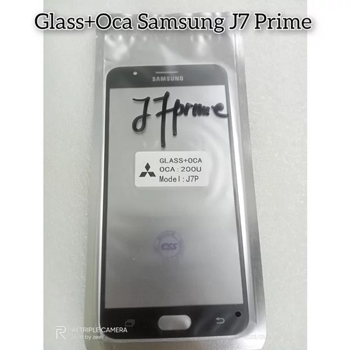 Glass Plus Oca Samsung J7 Prime G610 Kaca Lcd + Oca Samsung J7 Prime
