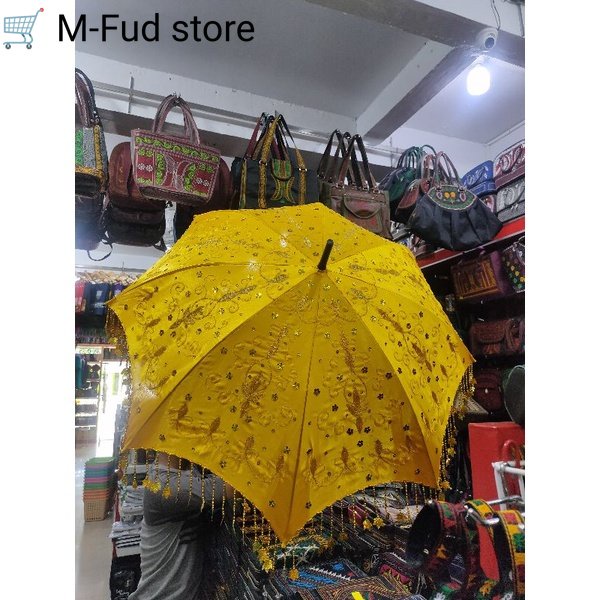 Payung aceh linto dan dara Baro bordir | payung pengantin khas aceh | bordir